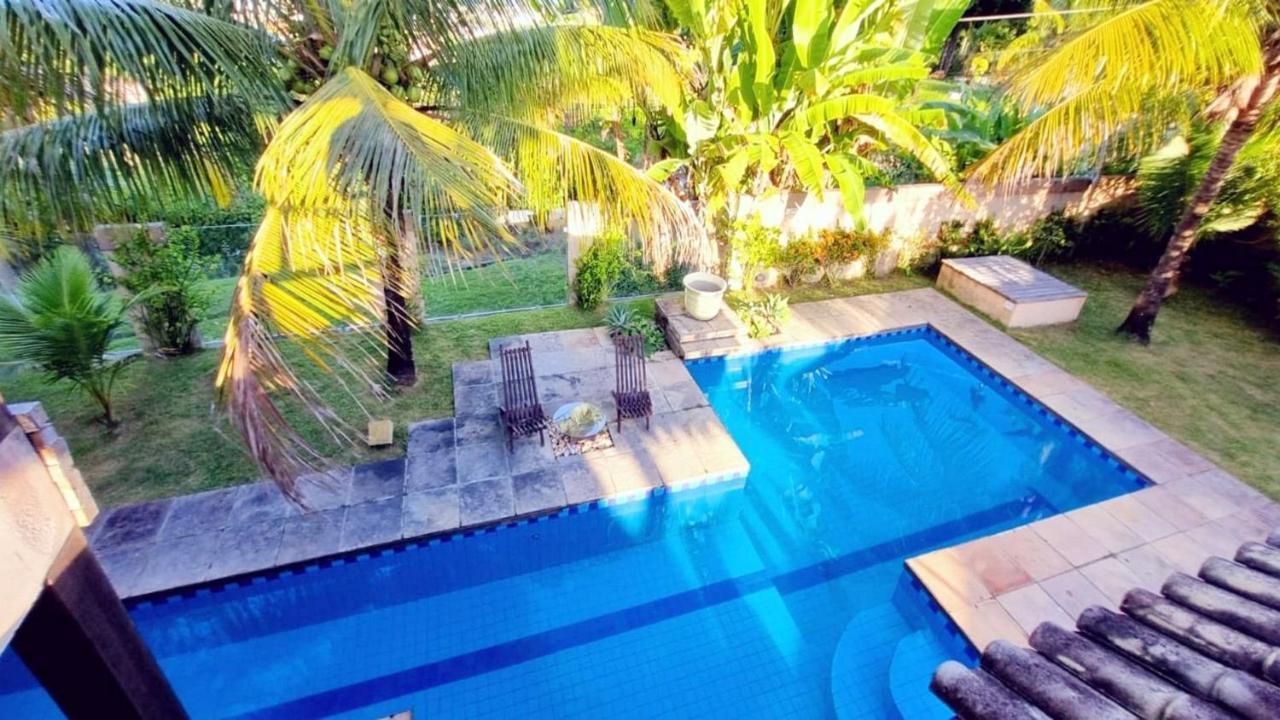 Casa Com Vista Para O Mar De Taperapuan Porto Seguro Eksteriør bilde