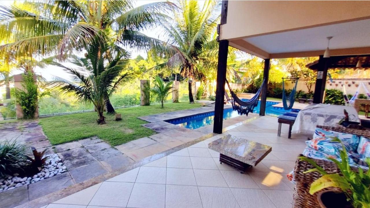Casa Com Vista Para O Mar De Taperapuan Porto Seguro Eksteriør bilde