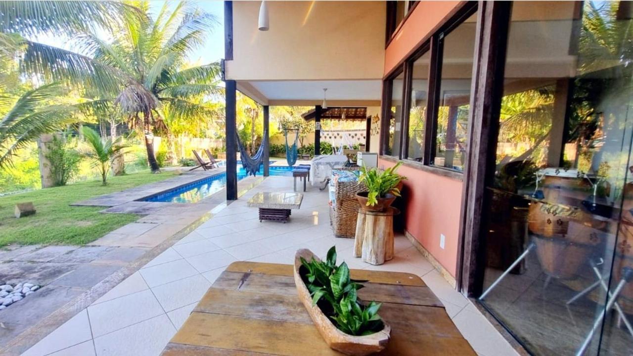 Casa Com Vista Para O Mar De Taperapuan Porto Seguro Eksteriør bilde